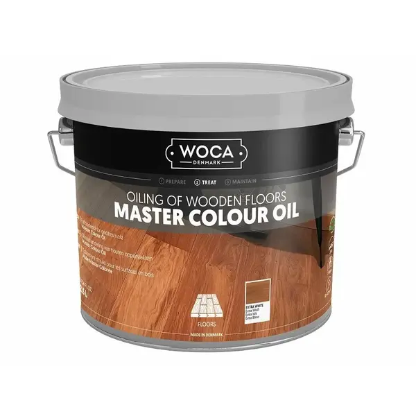 Woca Master olie extra wit 2,5L